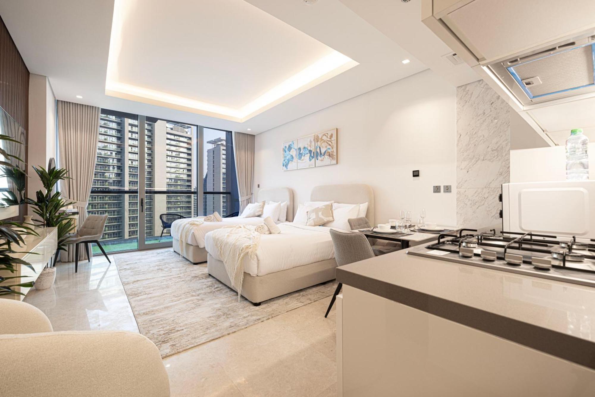 Outstanding New With 2 Double Beds,in Downtown