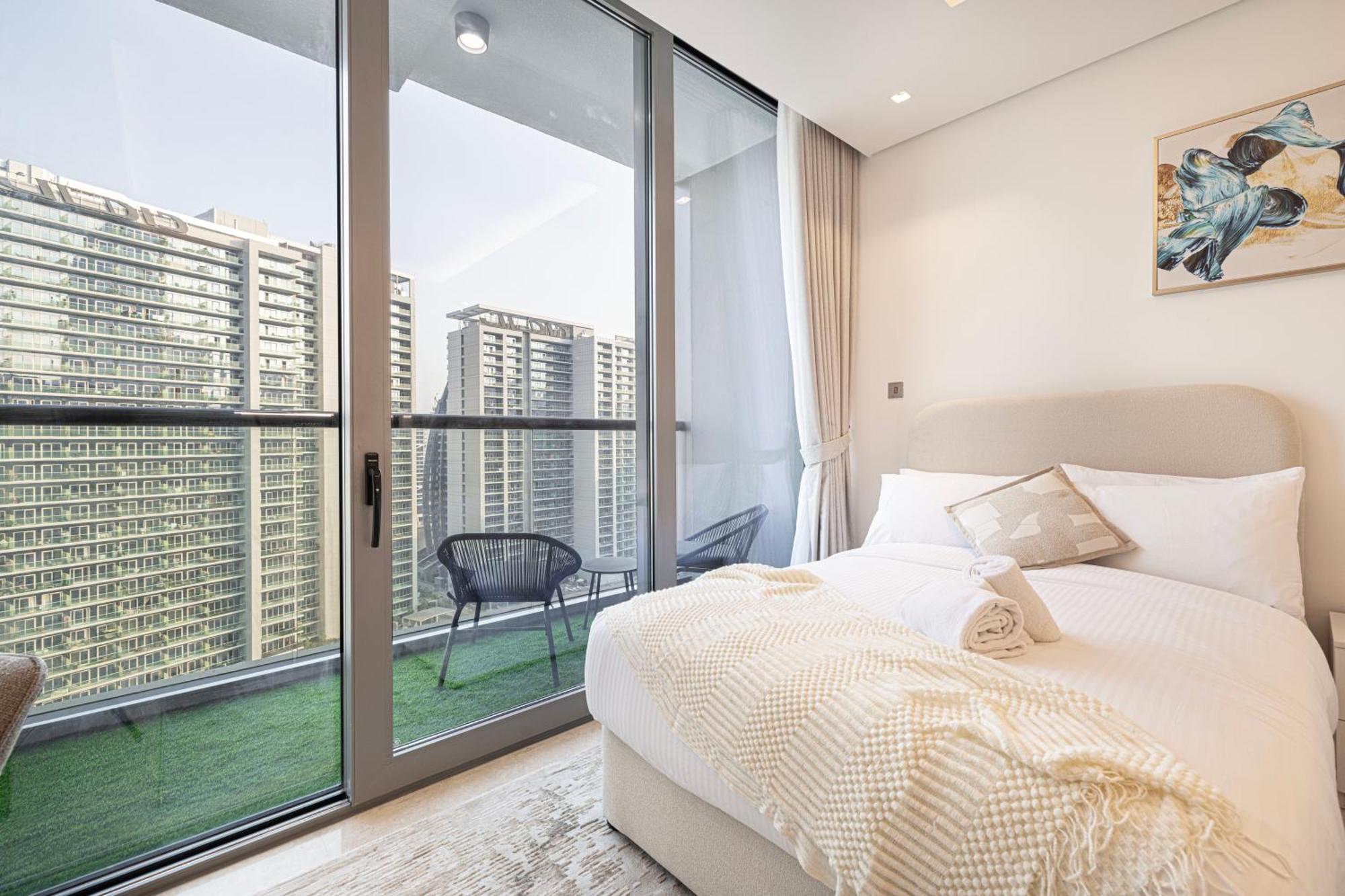Outstanding New With 2 Double Beds,in Downtown شقة دبي